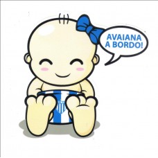 ADESIVO AVAIANA A BORDO