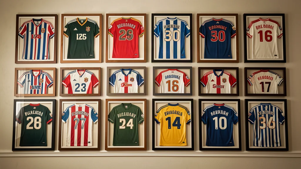 Coleção de camisas retrô